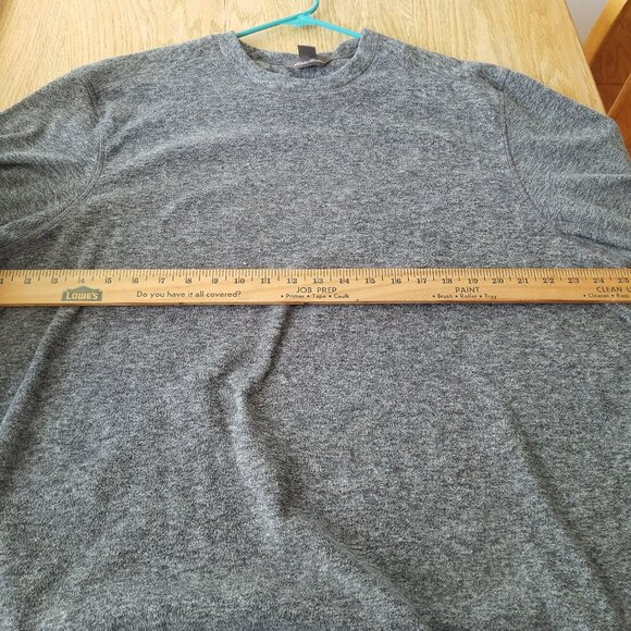Eddie Bauer Sweater Men's Size TXL Gray Heather Pullover Crew Neck - Picture 5 of 9